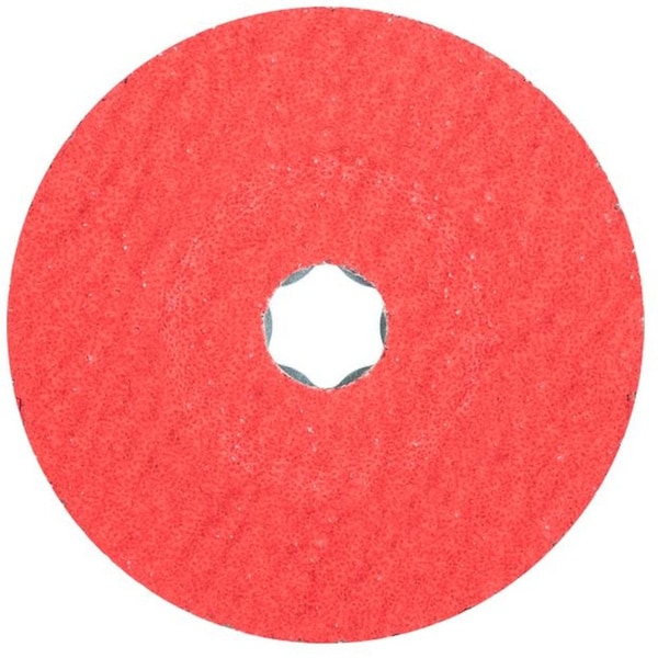 Pferd 40726 COMBICLICK Fiber Disc 4-1/2inDia. Ceramic Ox. CO-COOL 36 Grit 40726-PFERD - main